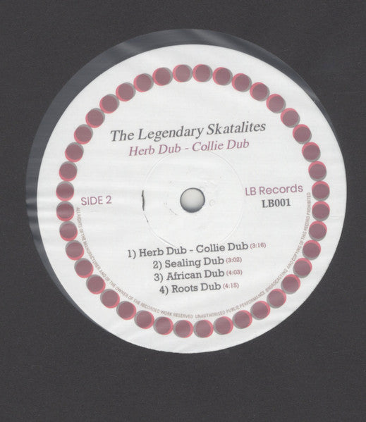 The Skatalites : Herb Dub - Collie Dub (LP, Album, Mono, RE, RM)