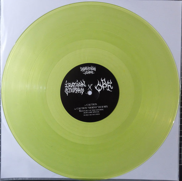 Iration Steppas X O.B.F : Love Sound System / Caution (12", Tra)