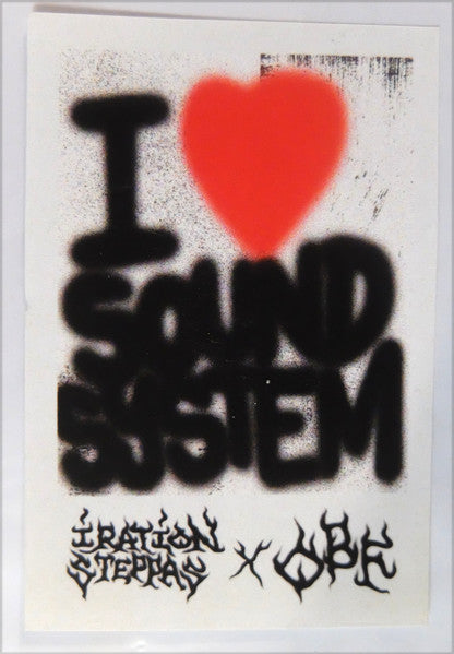 Iration Steppas X O.B.F : Love Sound System / Caution (12", Tra)