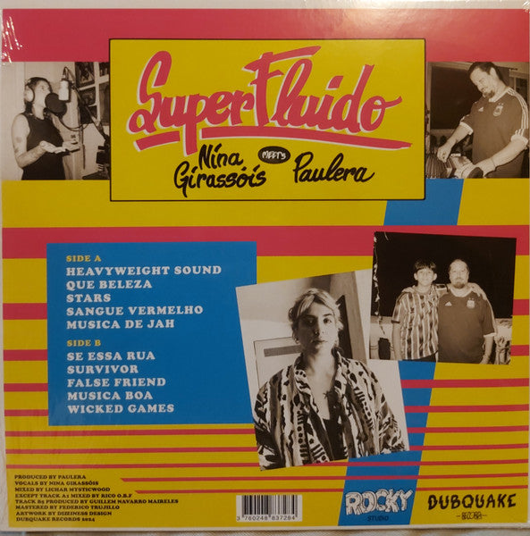 Nina Girassóis Meets Paulera : Superfluido (LP, Album)