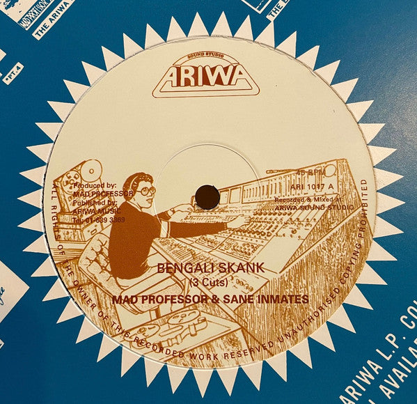 Mad Professor & The Sane Inmates, Sgt. Pepper : Bengali Skank / Time A Go Dread  (12", Ltd, RE)