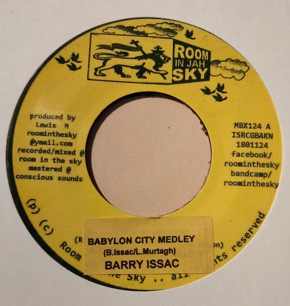 Barry Issac : Babylon City Medley (7")