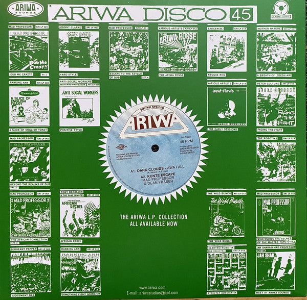 Awa Fall, Mad Professor, Dean Fraser : Dark Clouds (12")