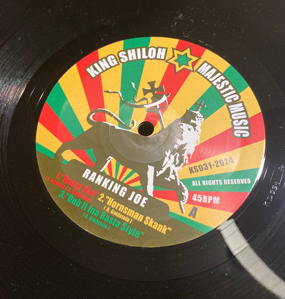King Shiloh : Rasta Skank // Lie Dem A Tell (12", EP)