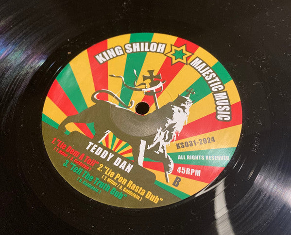 King Shiloh : Rasta Skank // Lie Dem A Tell (12", EP)