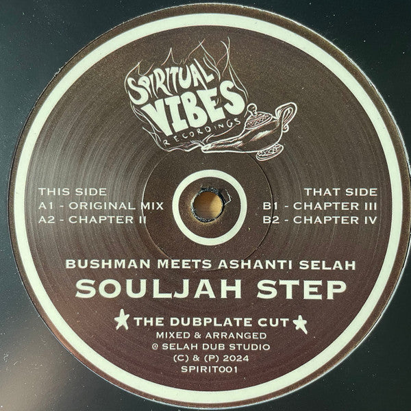 Ashanti Selah, The Bushman (2) : Souljah Step (12", Rem)