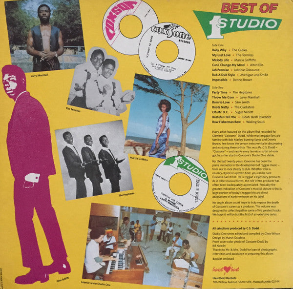 Various : Best Of Studio One (LP, Comp)