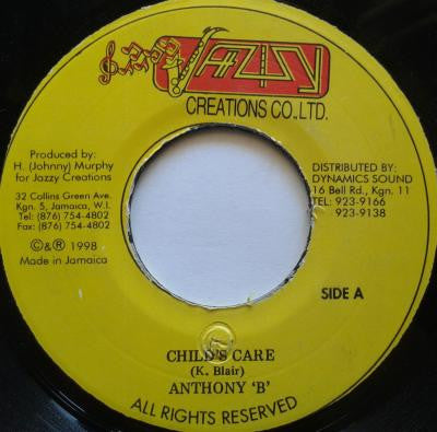 Anthony B : Child's Care (7")