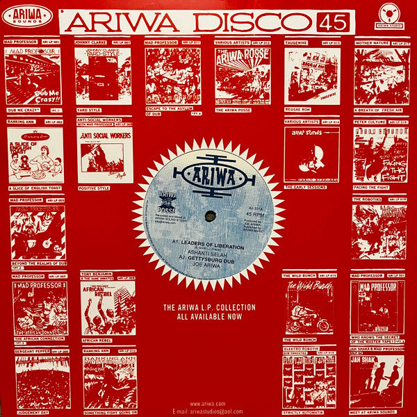Ashanti Selah, Joe Ariwa, Cessman : Leaders Of Liberation / Surrey Street Market Dub (12")