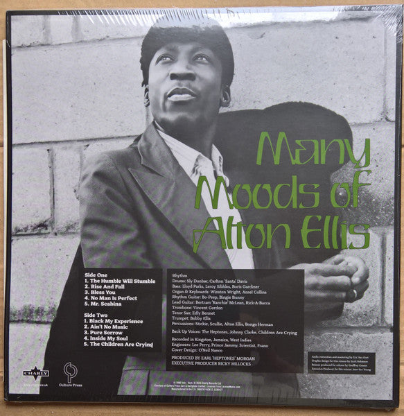 Alton Ellis : Many Moods Of Alton Ellis (LP, Album)