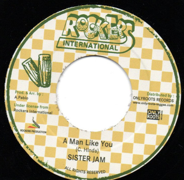 Sister Jam, Pablo All Stars : A Man Like You / Orchid Path Dub (7")