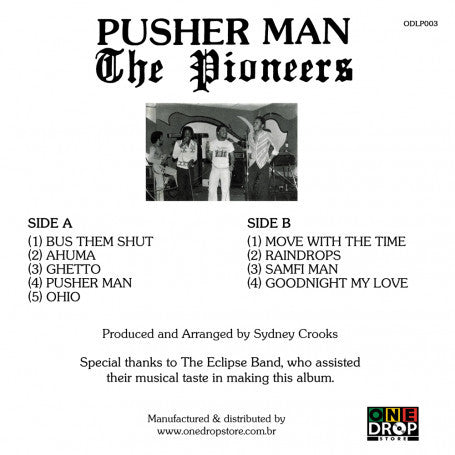The Pioneers : Pusher Man (LP, Album, RE)