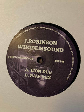 J.Robinson : Lion Dub (7")