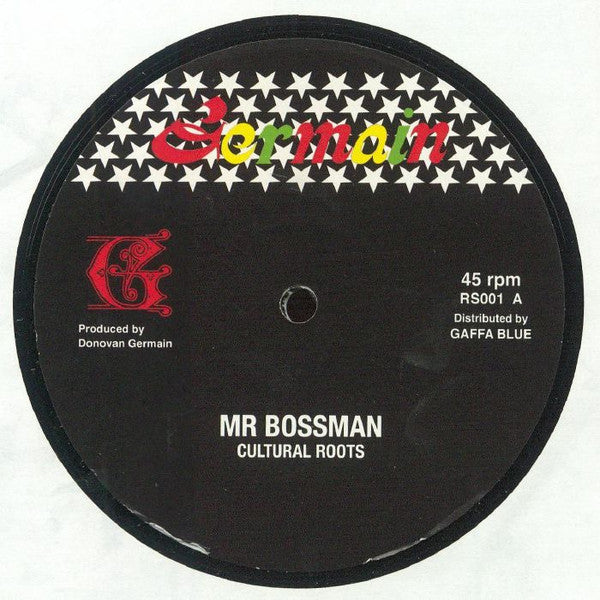 Cultural Roots / Slashe : Mr Bossman / Keep On Walking  (12", RP)
