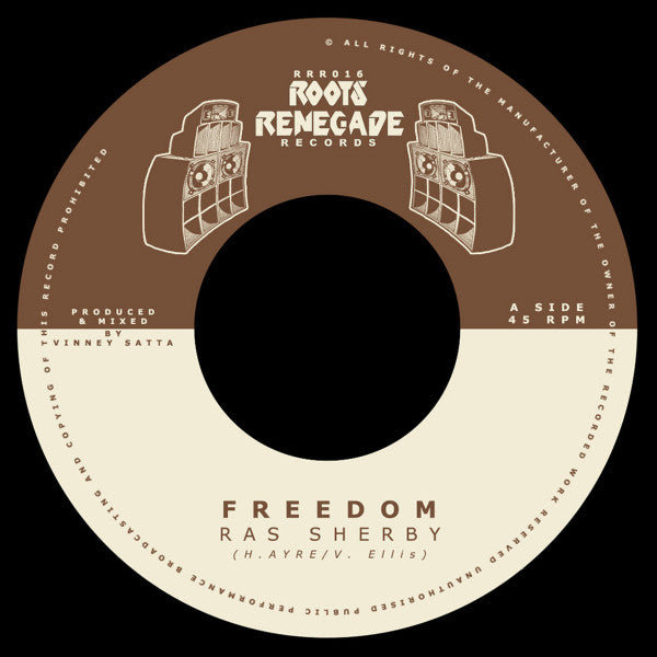 Ras Sherby : Freedom/Dub (7")