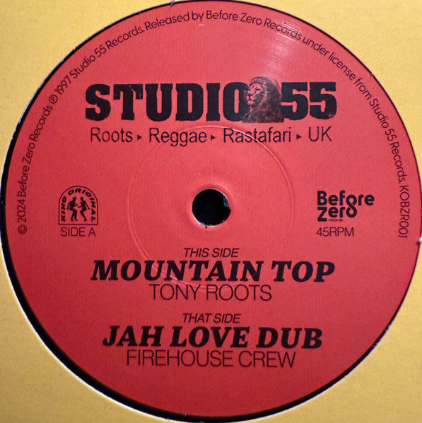 Tony Roots : Mountain Top (7")