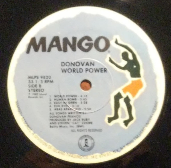 Donovan Francis : World Power (LP, Album)