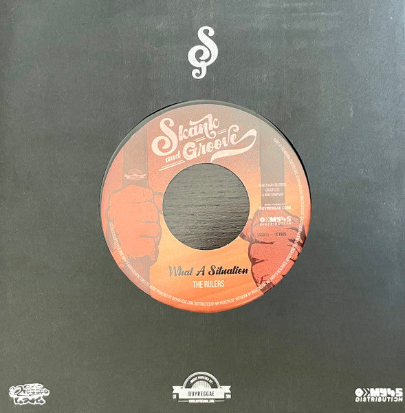 The Rulers : Got To Be Free / What A Situation (7", RE)