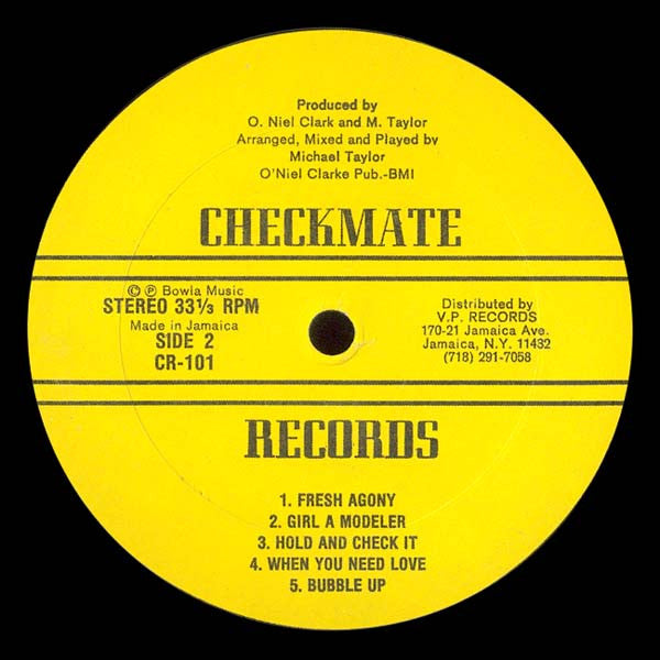 Oniel Clark* : Fresh Agony (LP, Album)