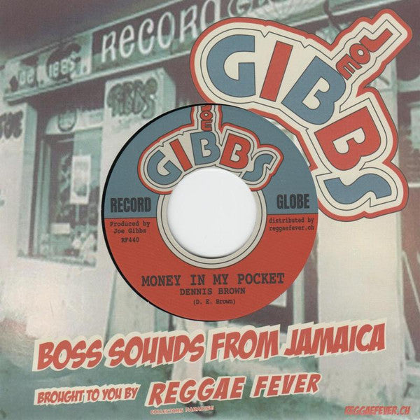 Dennis Brown / Joe Gibbs & The Professionals : Money In My Pocket / Runnings Irie (7", RE)