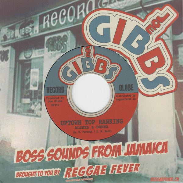 Althea & Donna / Joe Gibbs & The Professionals : Up Town Top Ranking / Calico Suit (7", RE)