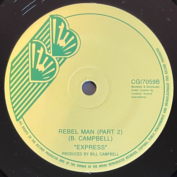Express (7) : Rebel Man (Part 1) (7", RE)