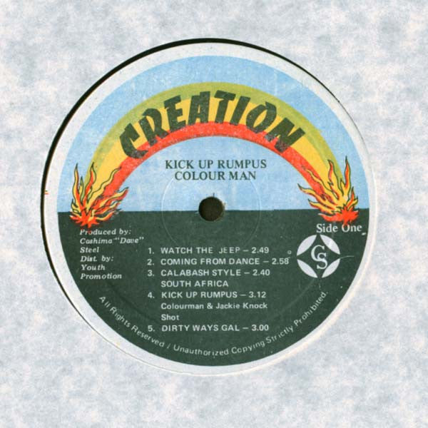 Colour Man : Kick Up Rumpus (LP, Album, Ltd)