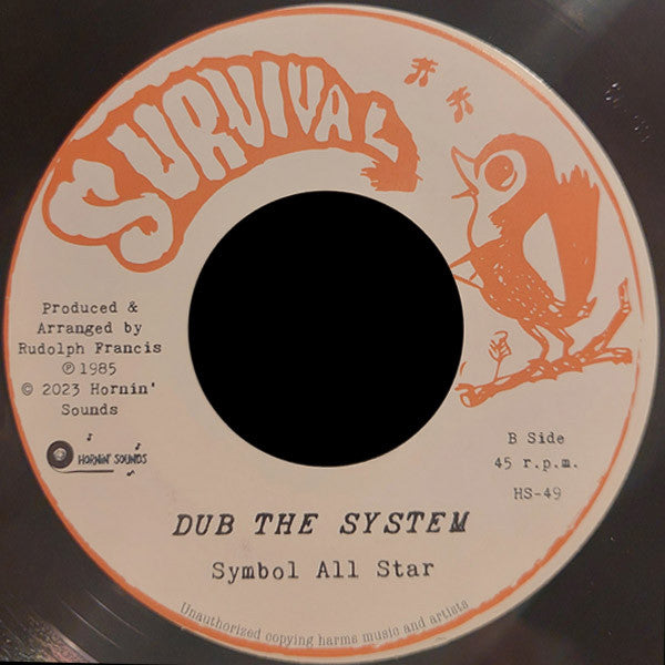 Ruddy Simbal : A So The System Work  (7", RE)