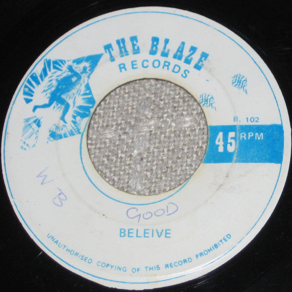 Prince Charming (8) : Believe In It (7", Blu)