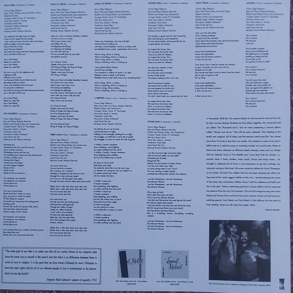 Ras Teo meets Lone Ark : Soul Rebel (LP, Album)