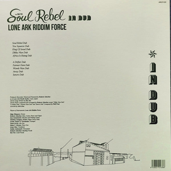 Lone Ark Riddim Force : Soul Rebel In Dub (LP, Album)