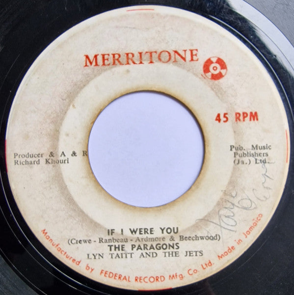 The Paragons : Talking Love / If I Were You (7")