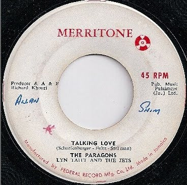 The Paragons : Talking Love / If I Were You (7")