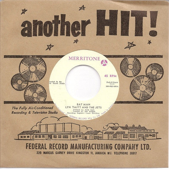 Lyn Taitt And The Jets* : Bat Man / The Joker (7", Single, RE)
