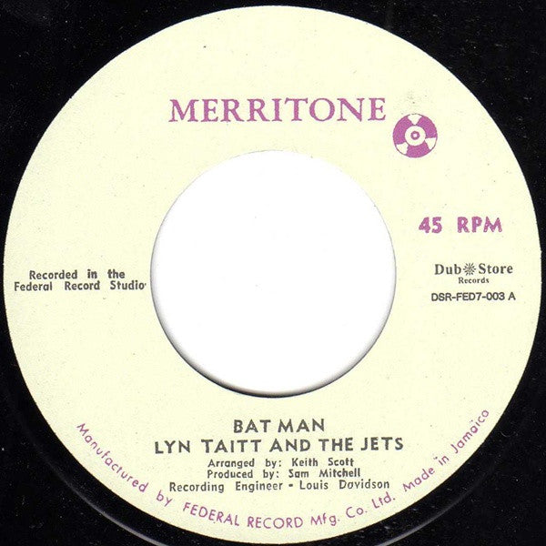 Lyn Taitt And The Jets* : Bat Man / The Joker (7", Single, RE)