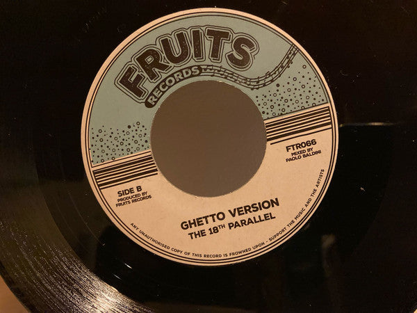 Brother Culture / The 18th Parallel : Ghetto Man / Ghetto Version (7")