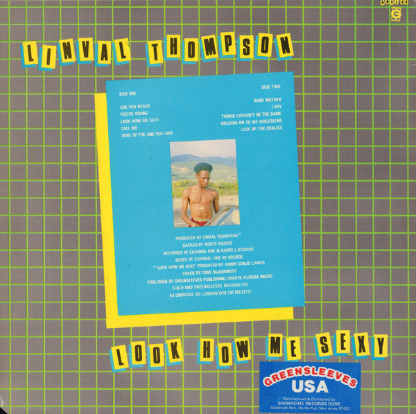 Linval Thompson : Look How Me Sexy (LP, Album)