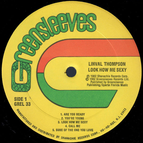 Linval Thompson : Look How Me Sexy (LP, Album)