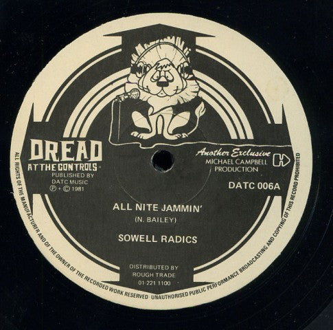 Sowell Radics : All Nite Jammin' (12", Single)
