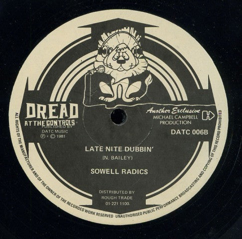 Sowell Radics : All Nite Jammin' (12", Single)