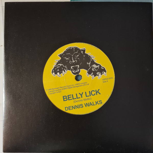 Dennis Walks : Belly Lick (7", Ltd)