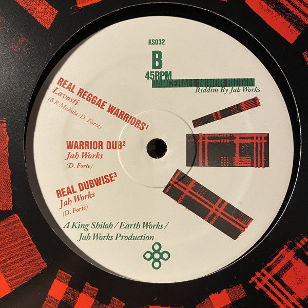 Tiger Simeon, Brada Jahziel, Lavosti, Jah Works (2) : Rastaman Vibration / Real Reggae Warriors (12", Maxi)