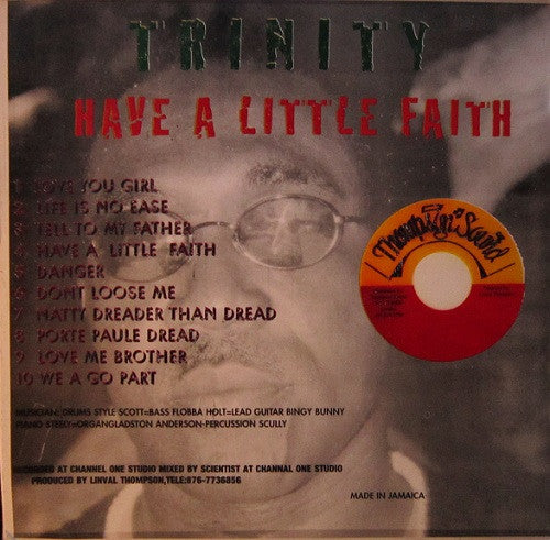 Trinity (4) : Have A Little Faith (LP, Album, RE)