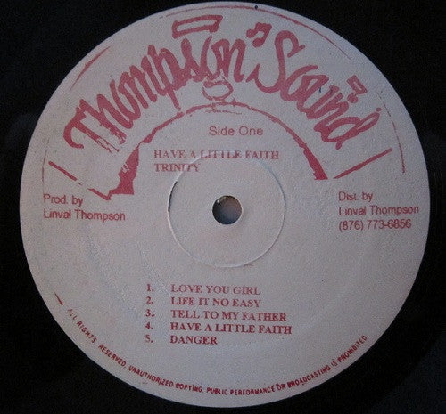 Trinity (4) : Have A Little Faith (LP, Album, RE)