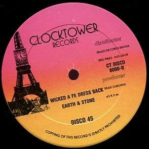 Cornell Campbell / Earth And Stone : Please Be True / Wicked A Fe Dress Back (12")