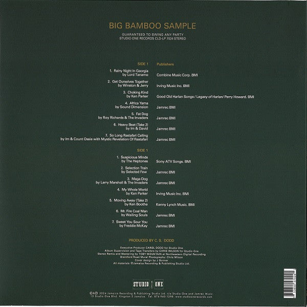 Various : Big Bamboo Sample (LP, Comp)