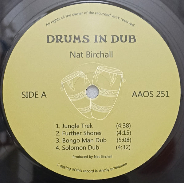 Nat Birchall : Drums In Dub (LP)