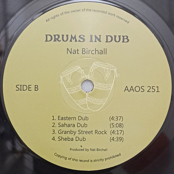 Nat Birchall : Drums In Dub (LP)