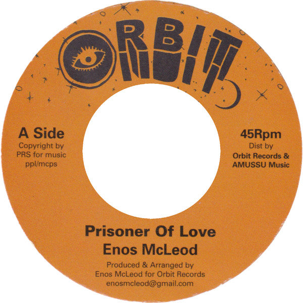 Enos McLeod : Prisoner Of Love (7", Ltd, RE)