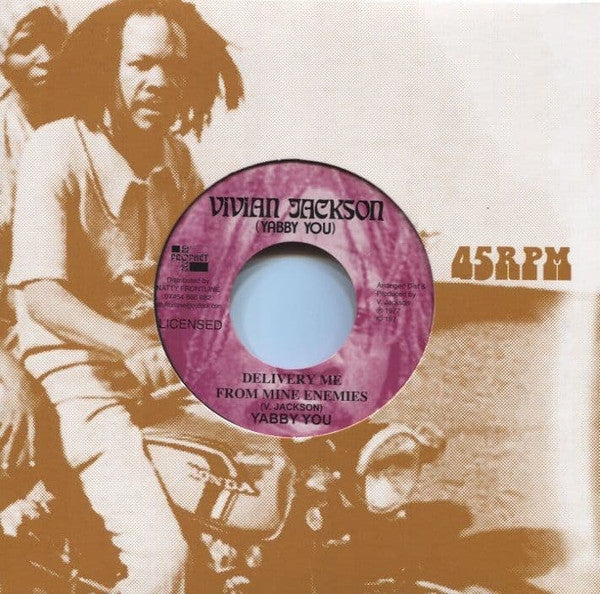 Yabby You : Delivery Me From Mine Enemies (7", Single, RE)